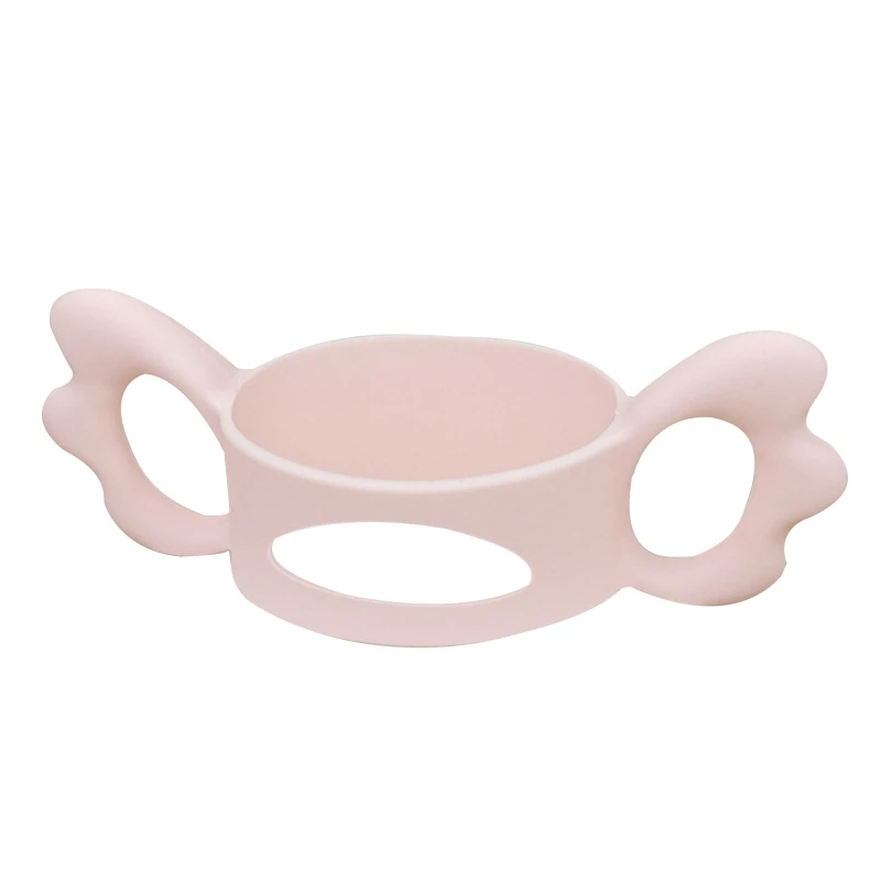 Asas de vaso entrenador de silicona duraderas para sorber bebé