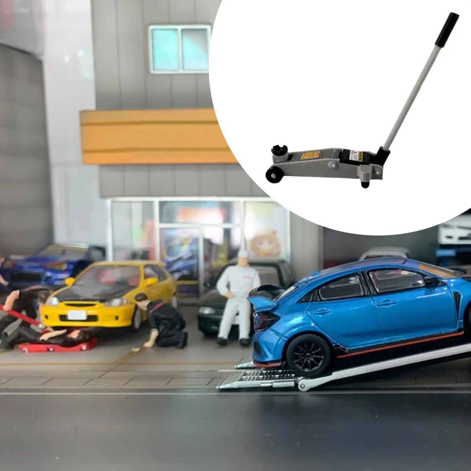 Gato elevador miniatura para coche, herramienta de taller mecánico - imagen 3