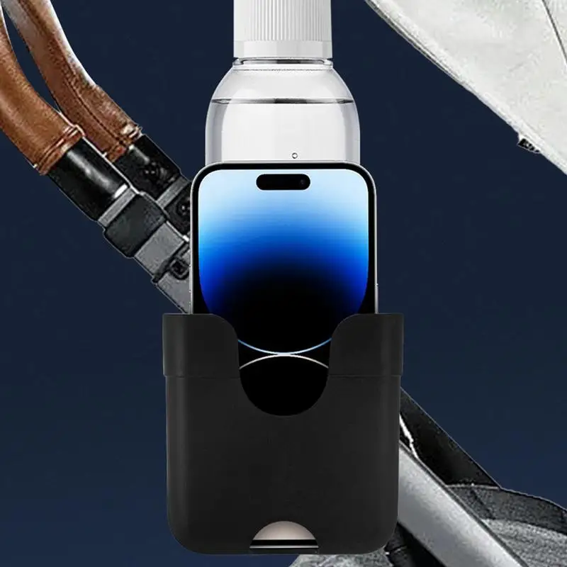 Portavasos universal doble función para cochecito y silla de ruedas - imagen 4