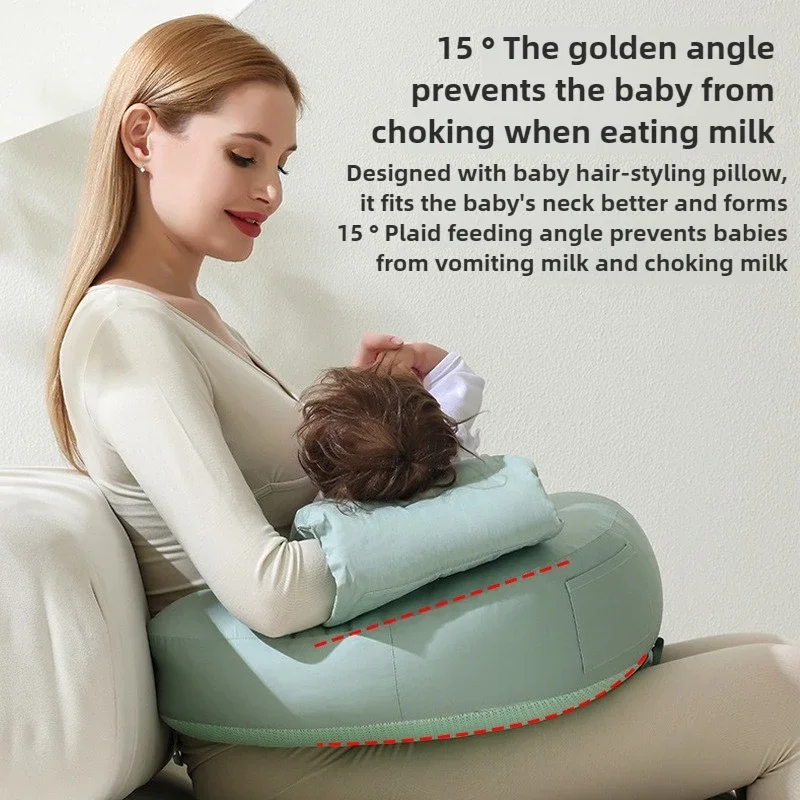 Cojín de maternidad ergonómico con soporte lumbar transpirable - imagen 3