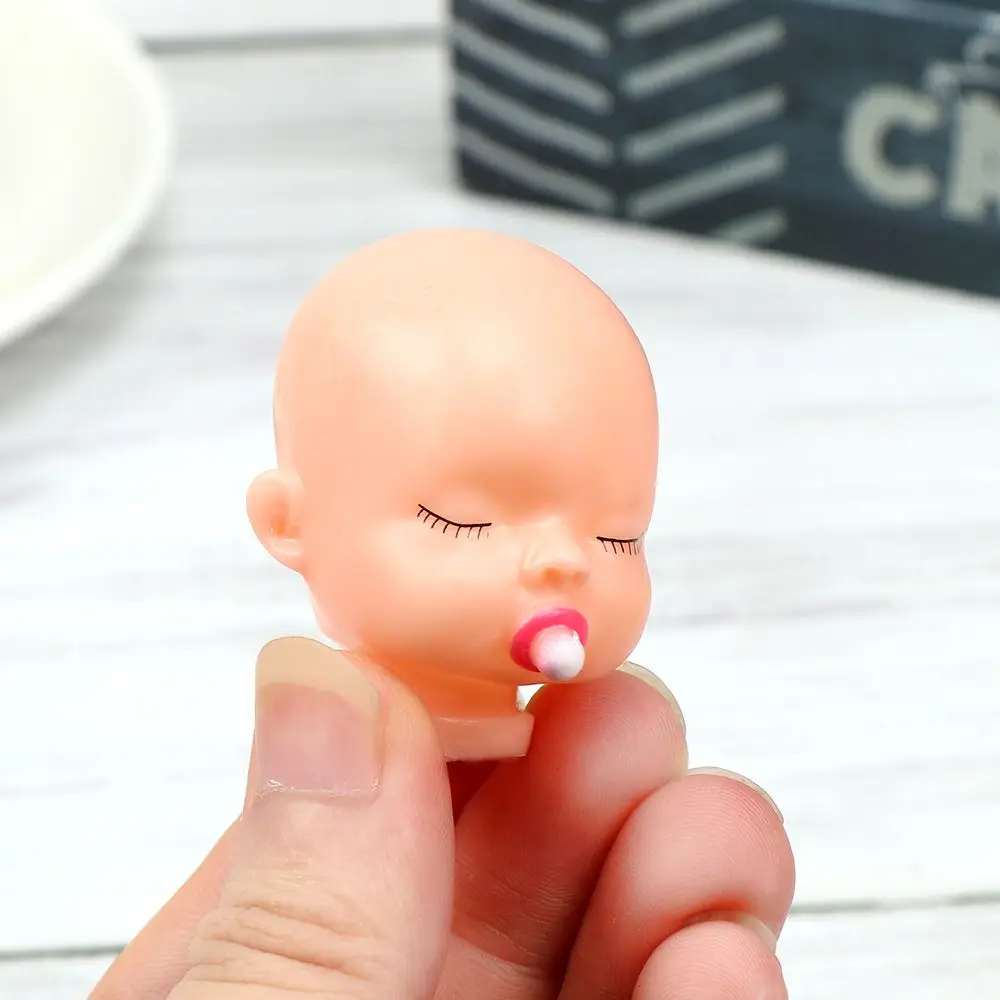 Muñeca bebé durmiente con labios rojos y rosas – Accesorios bricolaje