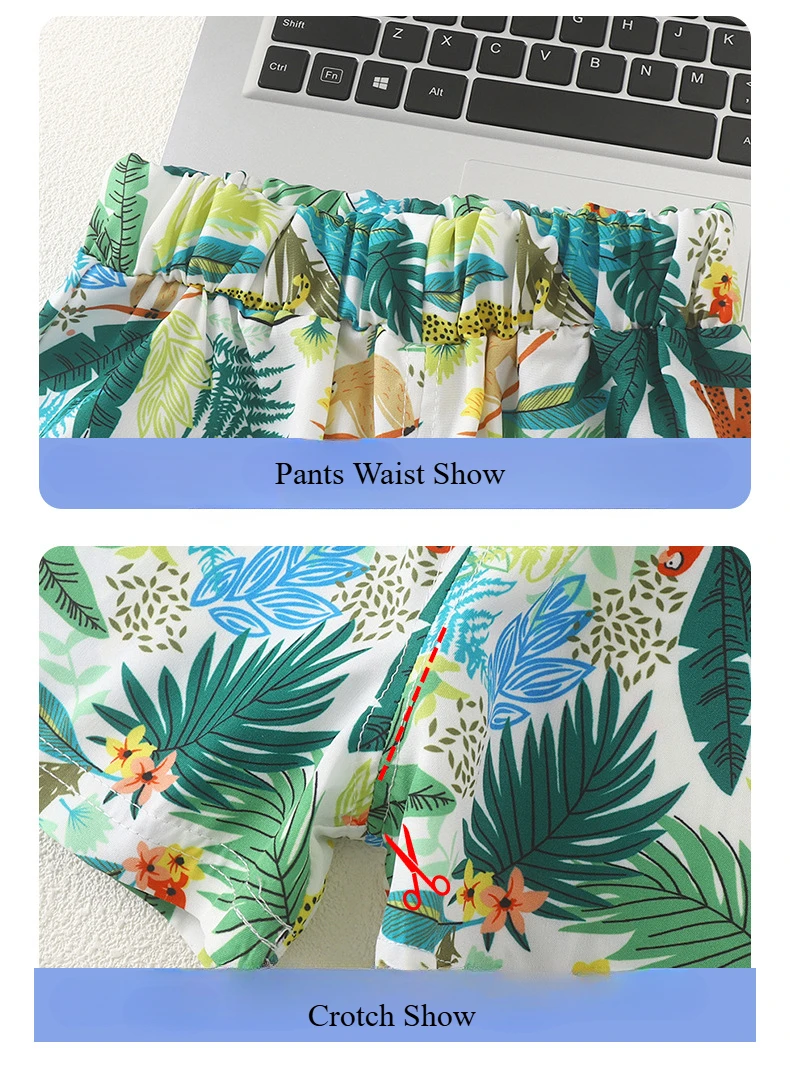 Somenie conjunto verano niño camisa corta y pantalón – vacaciones - imagen 3