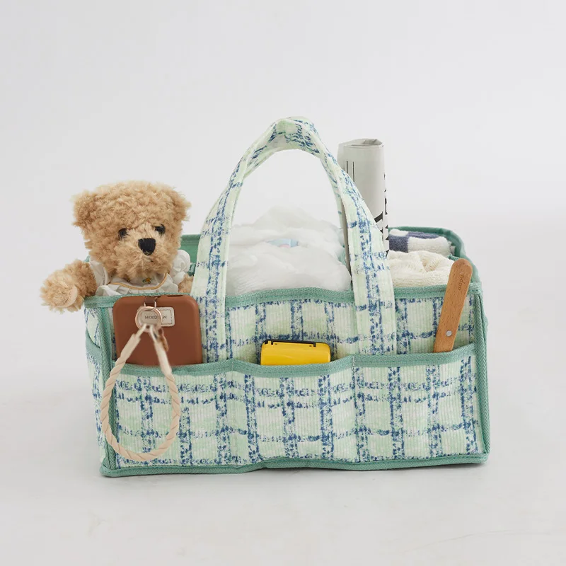 Bolsa de pañales para recién nacidos con organizador infantil portátil - imagen 3