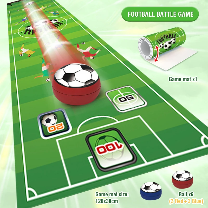 Juegos de mesa infantiles estrategia, fútbol, carreras y curling - imagen 2