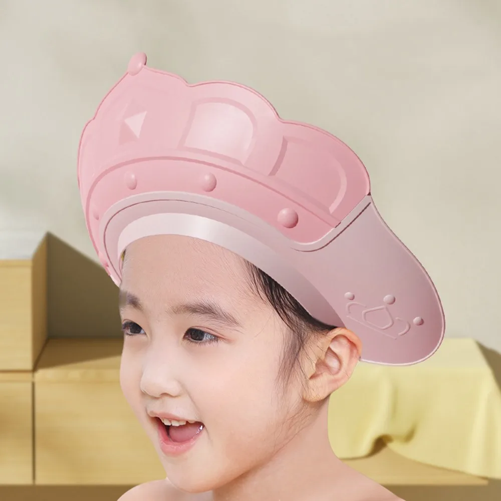 Gorro de ducha para bebé, protege el cabello durante el baño