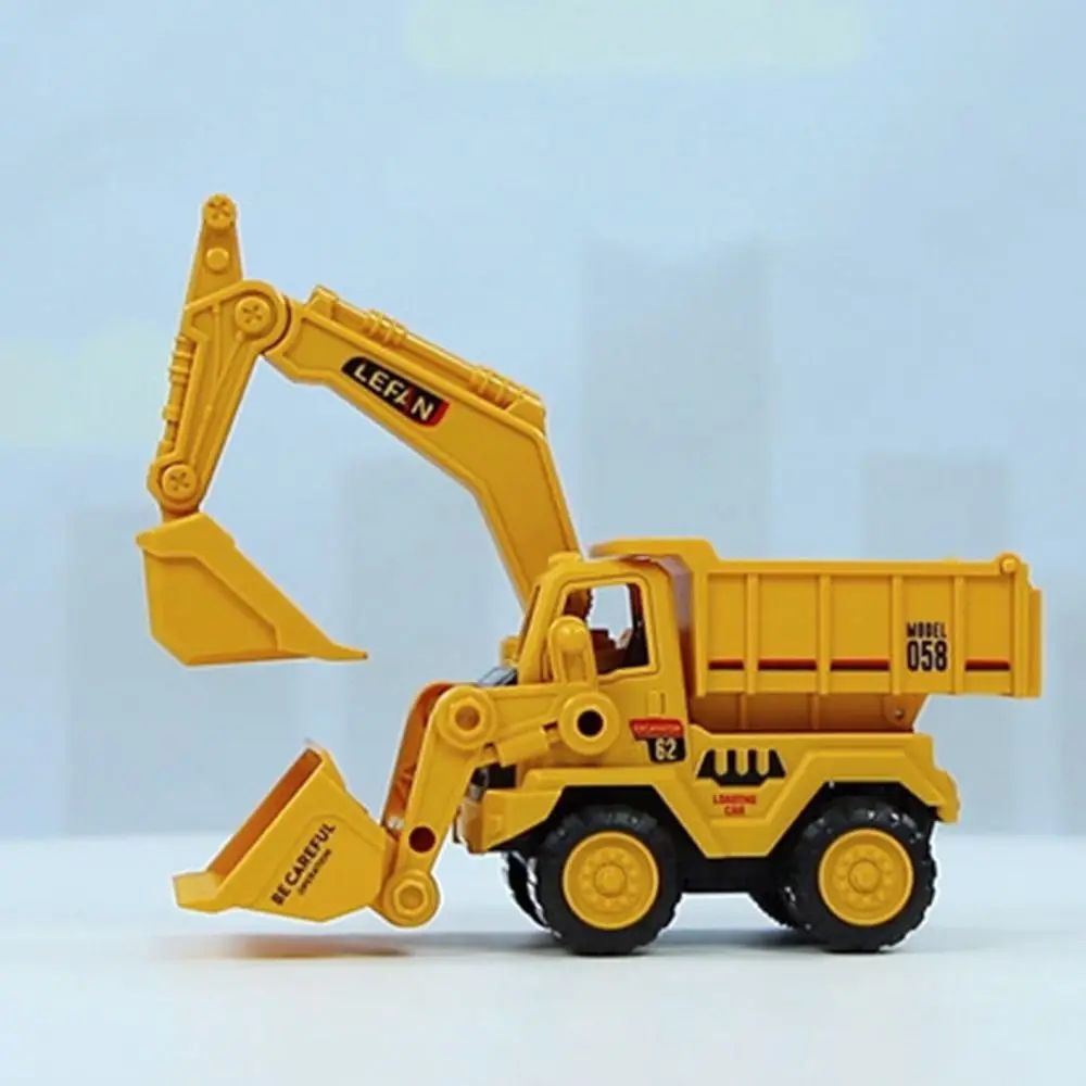 Excavadora de juguete grande – Camión volquete infantil para niños - imagen 4