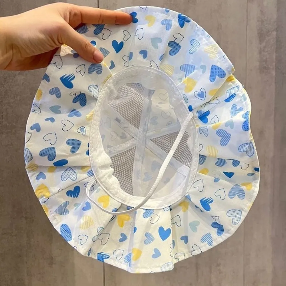 Sombrero de sol transpirable para bebé niña con lazo princesa - imagen 3