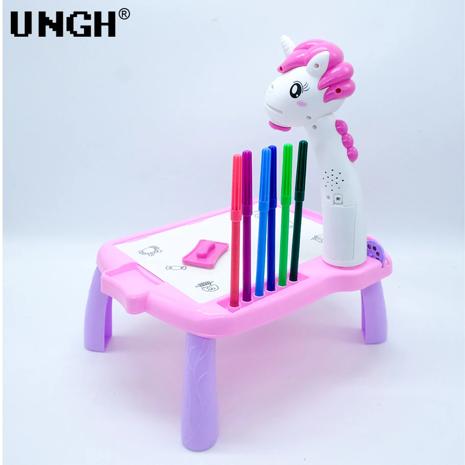 Mesa de Dibujo Proyector LED UNGH para Niños Juguete Educativo - imagen 5