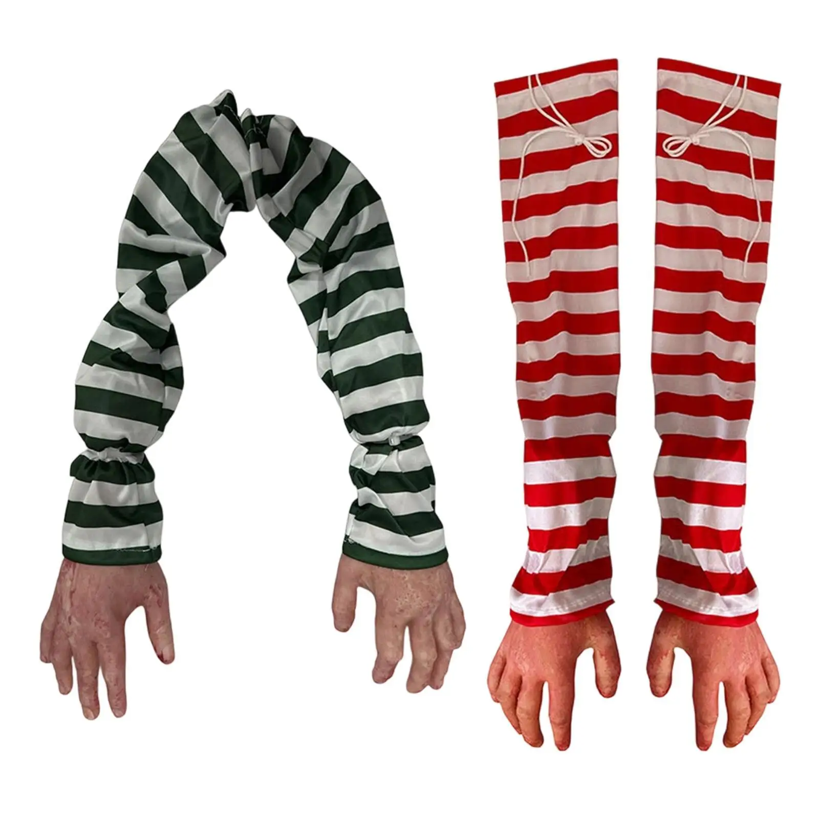 Decoración de Halloween colgante espeluznante de manos falsas - imagen 2