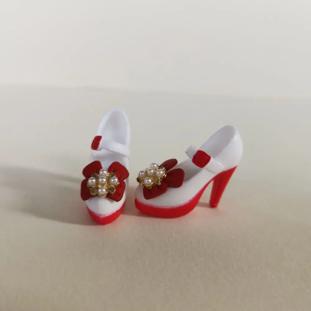 Zapatos DIY tacón alto multicolores para muñecas – Sandalias informales - imagen 4