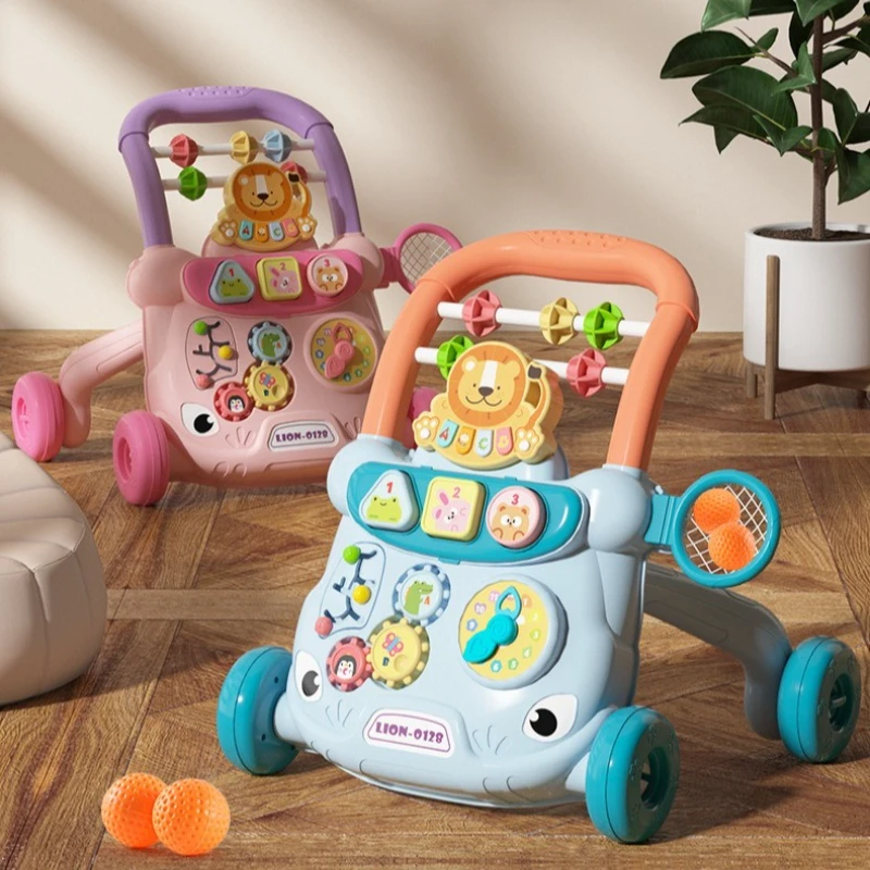 Andador para bebé con tablero musical y ejercicios de aprendizaje - imagen 2