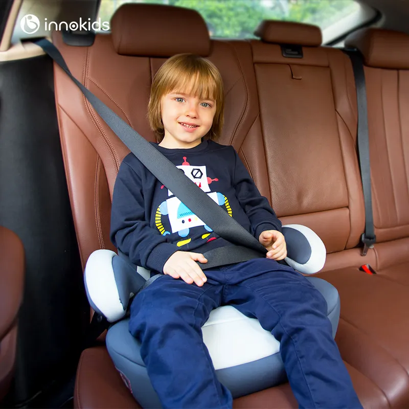 Asiento elevador portátil coche niños ISOFIX cómodo y seguro - imagen 5