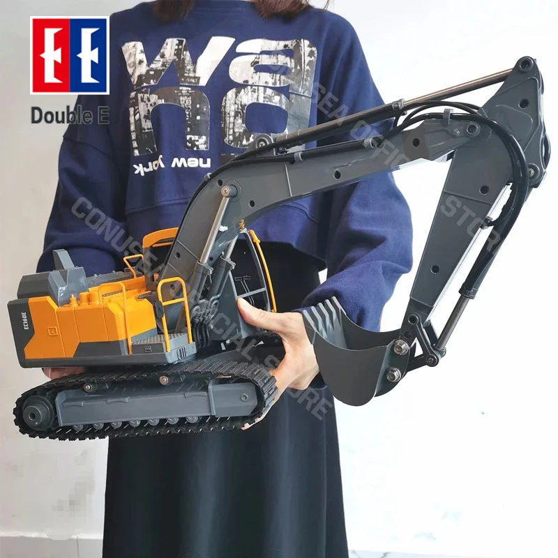 Excavadora teledirigida con control remoto y doble modo