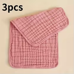 Set muselina bebé: toalla, babero y paños para eructar