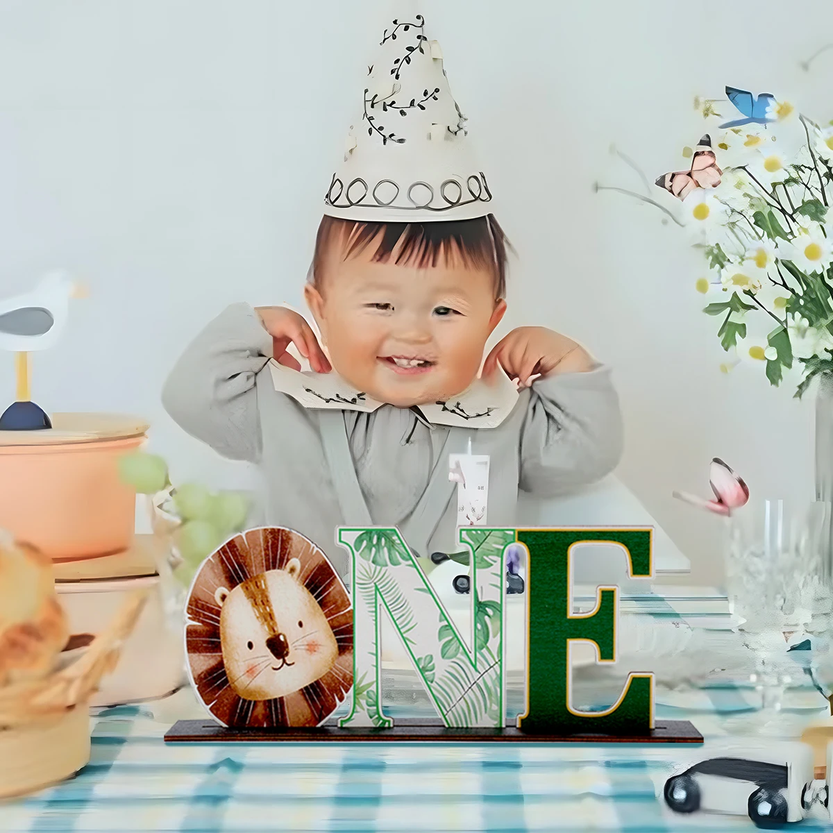 Decoración fiesta safari para niños – Animales de jungla - imagen 4