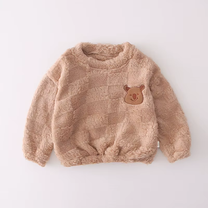 Pijamas de lana para niños: conjuntos cálidos de invierno con dibujos - imagen 4