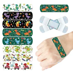 Tiritas infantiles de dinosaurios kawaii con dibujos para heridas