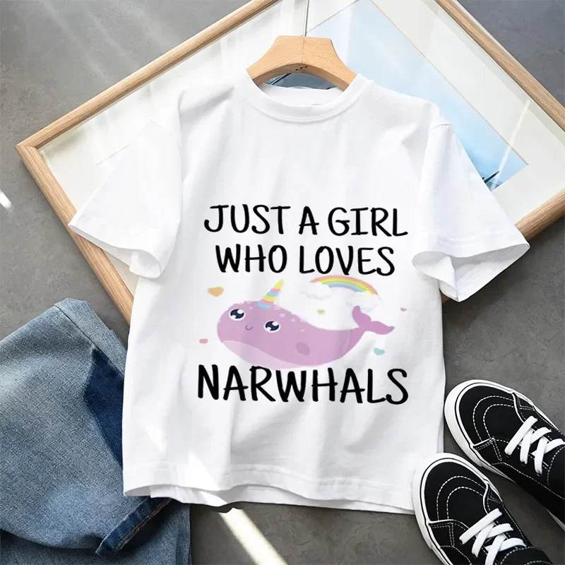 Camiseta tiburón manga corta veraniega para niño y niña - imagen 3