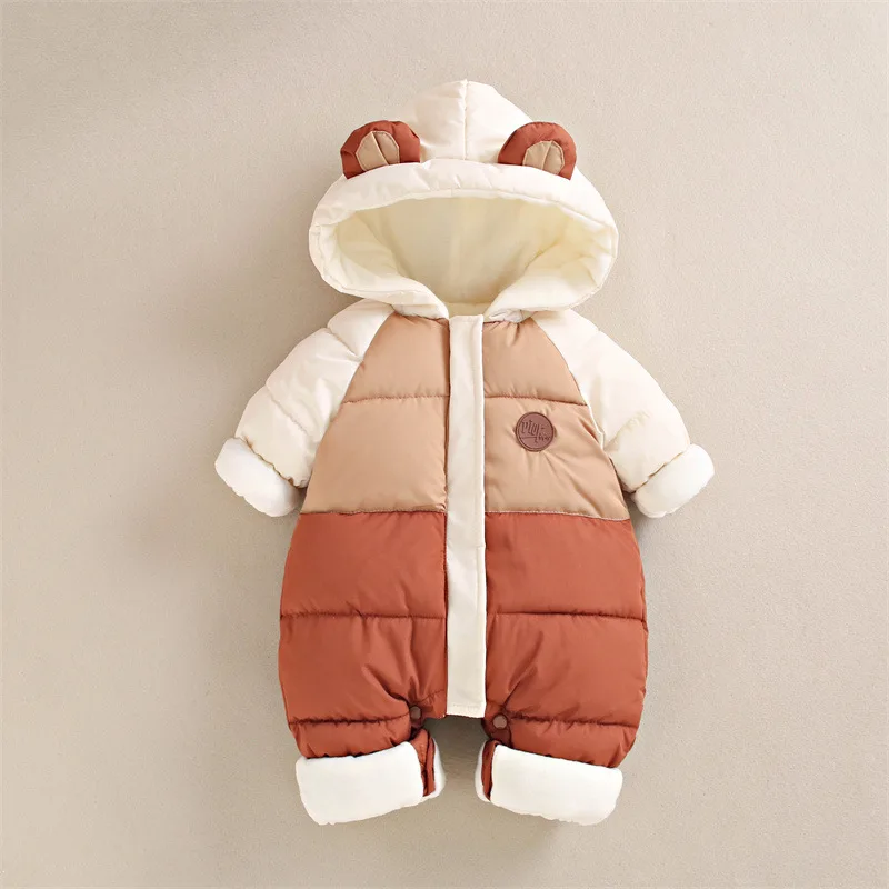 Mono de forro polar para bebé recién nacido Somenie de invierno - imagen 4