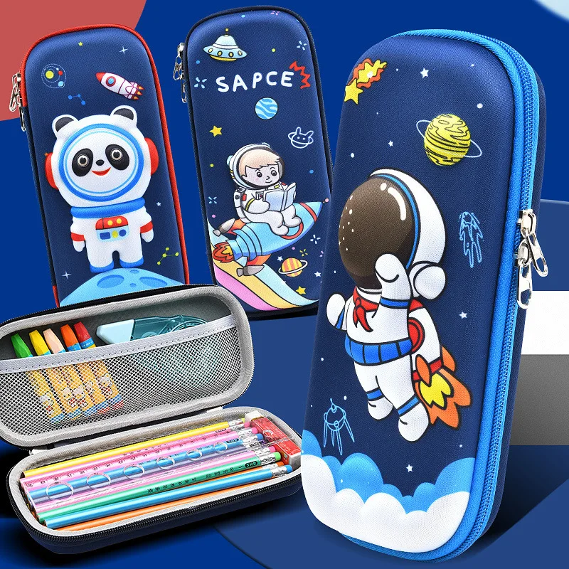 Estuche escolar 3D kawaii de gran capacidad para lápices y bolígrafos - imagen 2