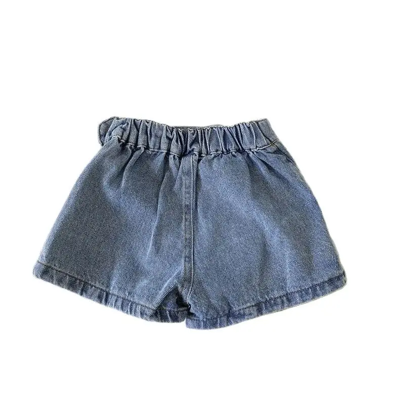 Falda vaquera elástica verano para niño y niña estilo denim cómoda - imagen 4