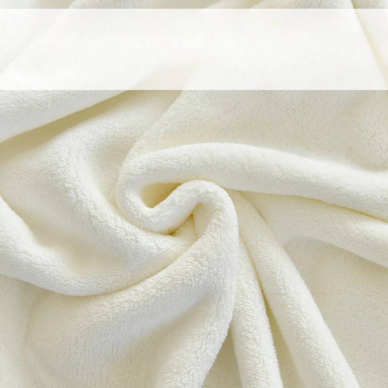 Textura suave de la tela polar coral