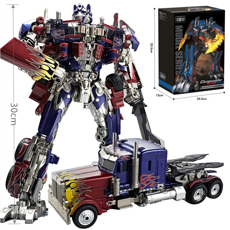 Figura Transformers Optimus Prime – Robot de aleación Jetfire