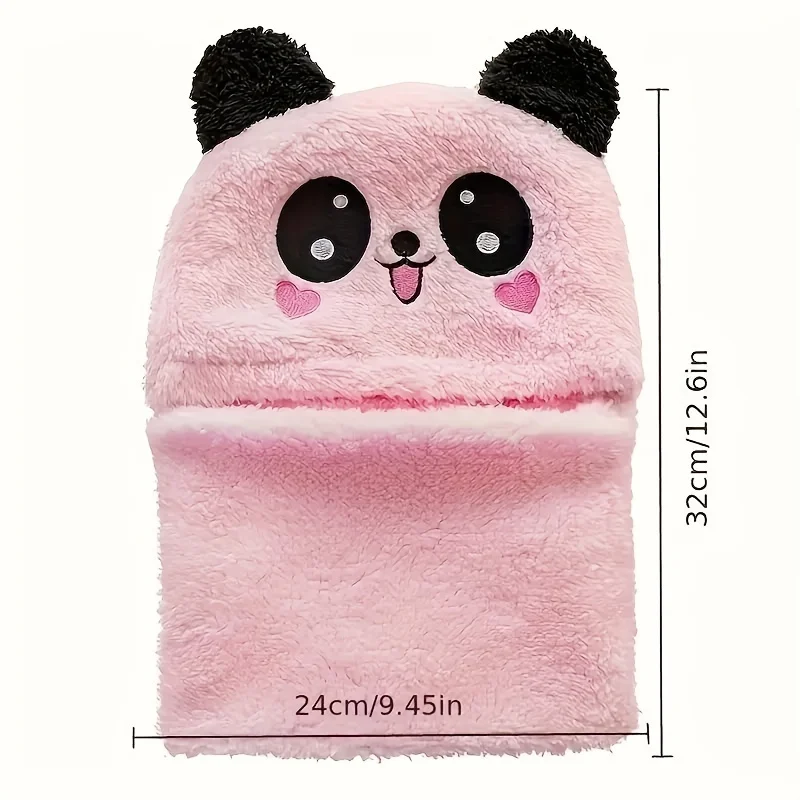 Gorro de invierno y bufanda de lana para niños - imagen 2