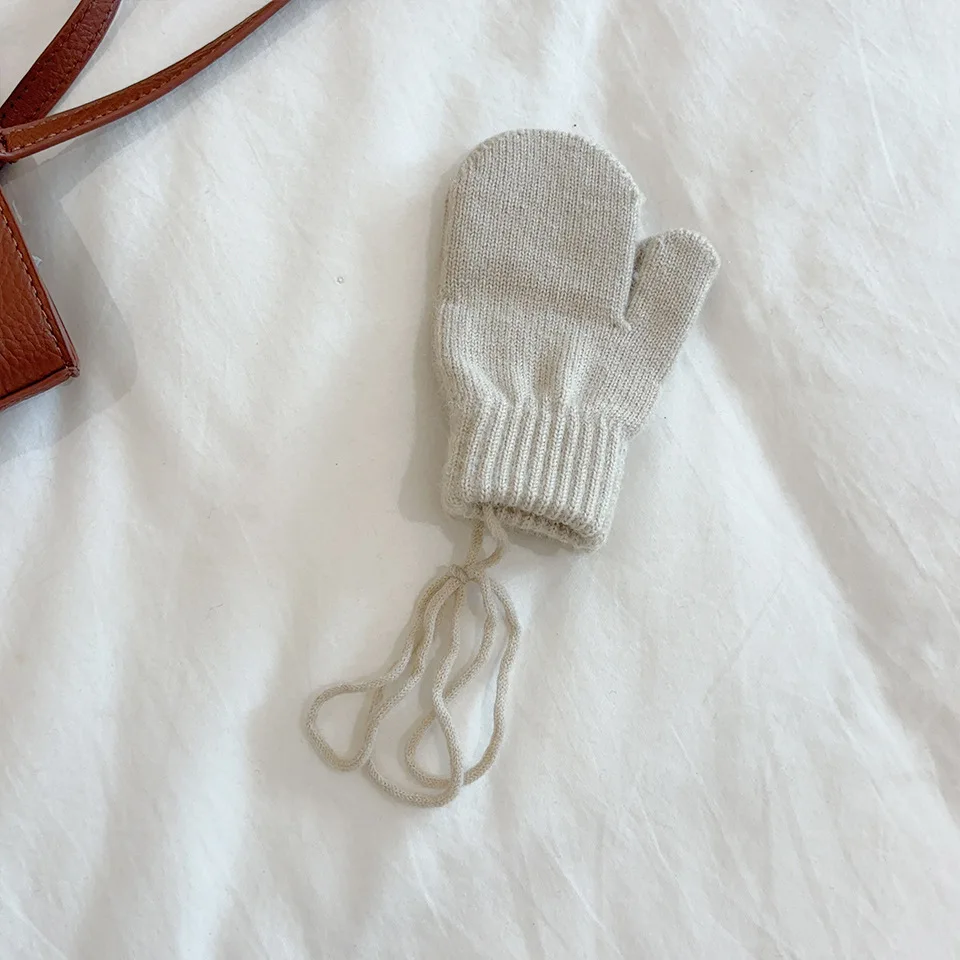 Guantes infantiles cálidos a prueba de viento para invierno - imagen 3