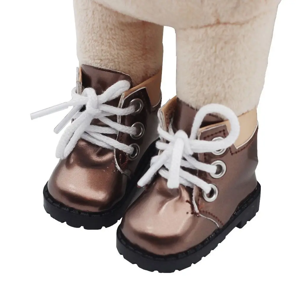 Botas de cuero para muñecas con forro suave de algodón - imagen 3