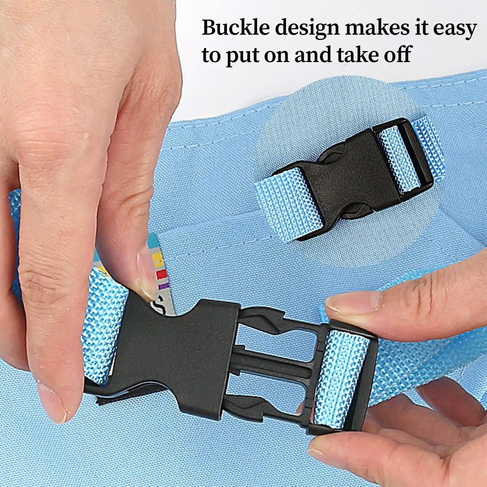 Arnés de seguridad para silla alta de bebé – Correa regulable - imagen 3