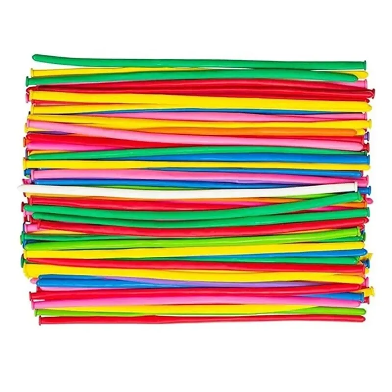 Globos espirales de látex para fiestas y celebraciones - colores vivos - imagen 4