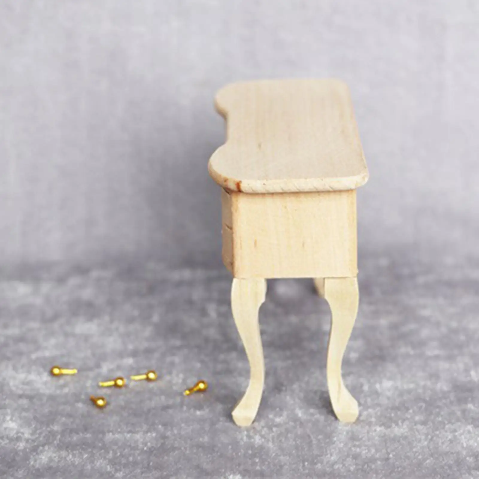 Accesorios para muñecas sin pintar: diorama escritorio - imagen 4
