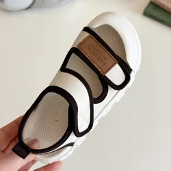 Sandalias antideslizantes de suela blanda infantiles de verano