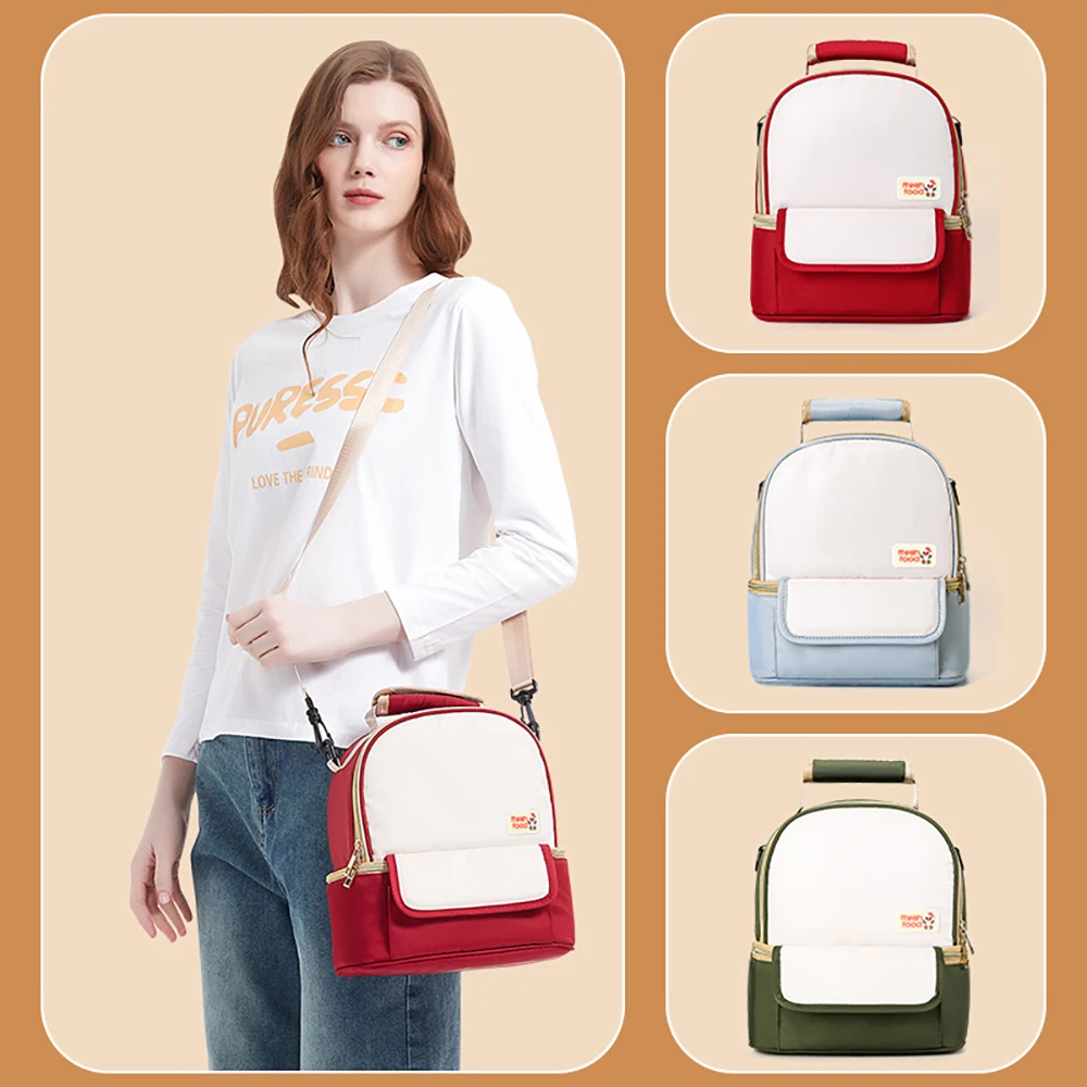 Mochila de pañales de mano organizadora para bebé, gran capacidad - imagen 5