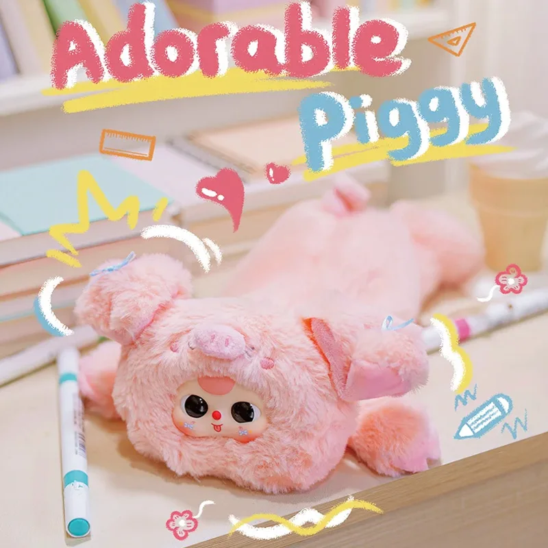Bolsa de papelería Baby Three de gran capacidad con peluches - imagen 3