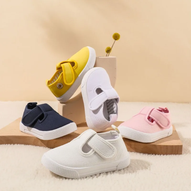 Zapatillas de lona para niños - Tenis infantiles suaves para primavera