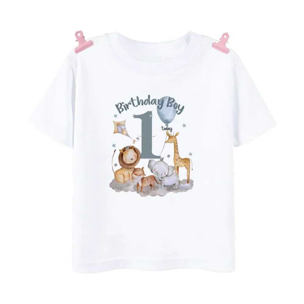 Camiseta Wild One Safari para niño – Cumpleaños con estilo - imagen 2