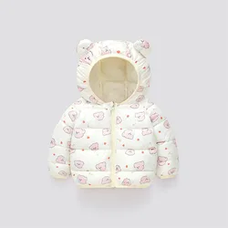 Chaqueta de plumón con capucha para niños – Cálida y ligera