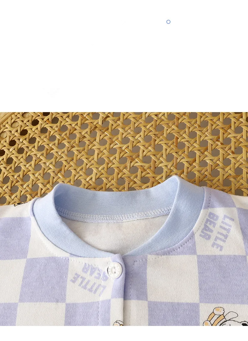 Conjunto de pijamas de manga larga para niño