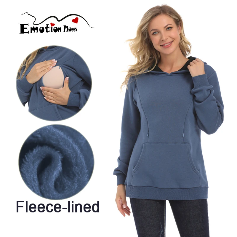 Jersey premamá térmico con capucha para el invierno - imagen 2