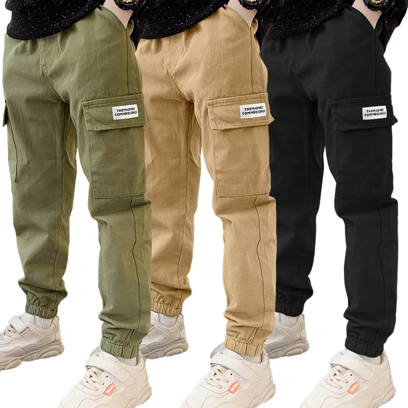 Pantalones cargo niños exterior – Casual y resistente - imagen 2
