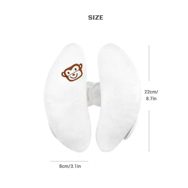 Almohada coche bebé forma plátano soporte cabeza cuello - imagen 5