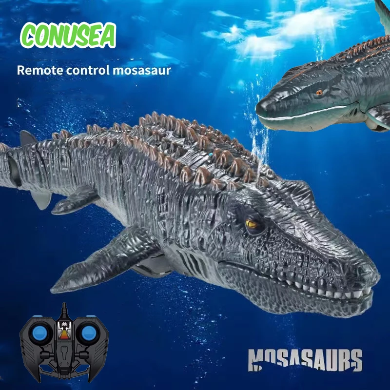 Barco teledirigido Mosasaurus de alta velocidad para niños - imagen 3