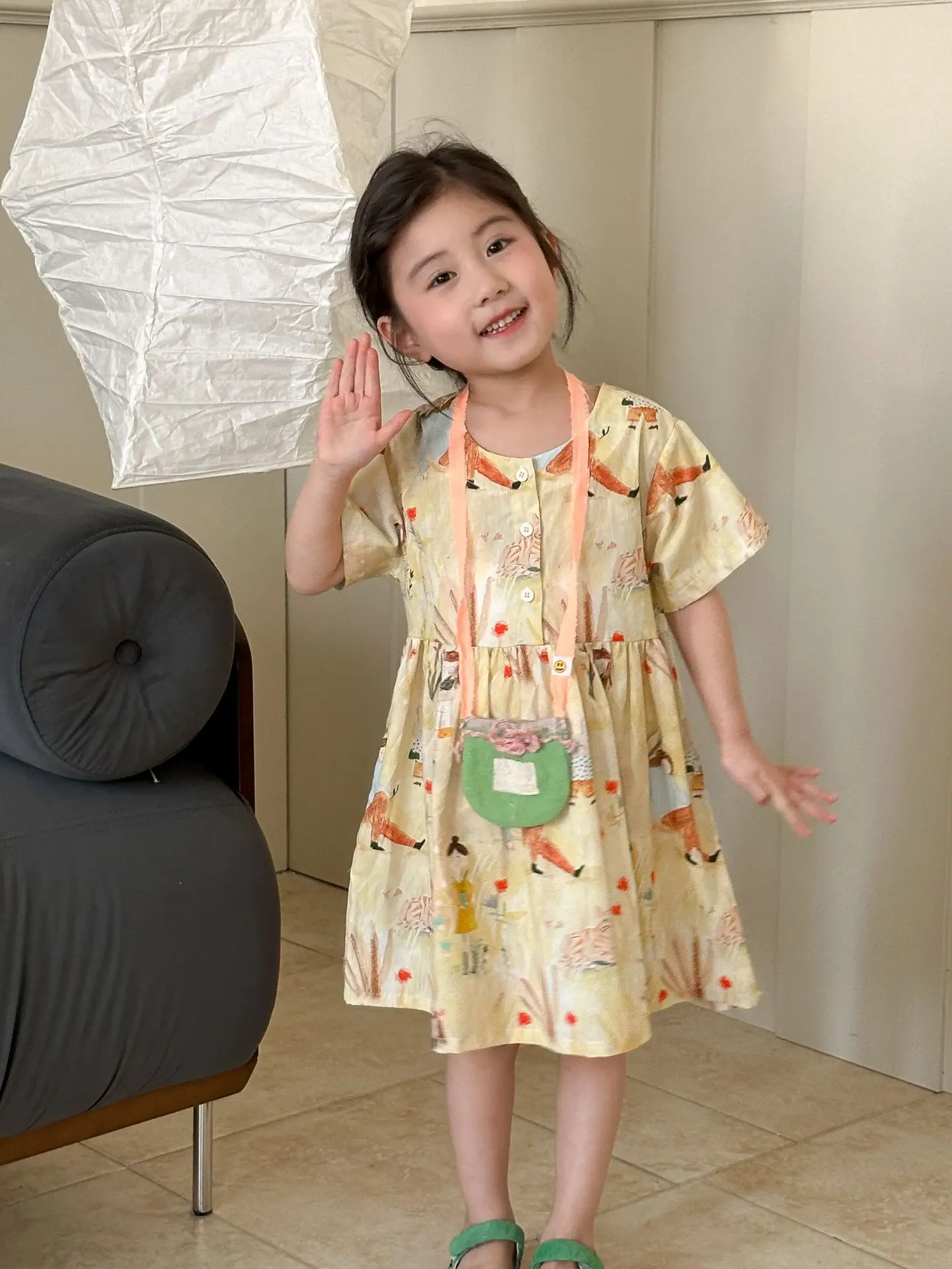 Conjuntos de verano hermano y hermana: camisas y shorts informales - imagen 4