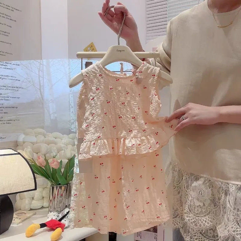 Vestido de princesa con chaleco para niña – Verano - imagen 5