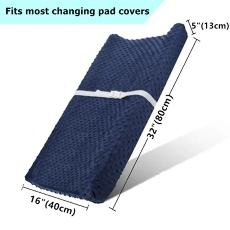 Funda de algodón suave para cuna y cambiador de bebé
