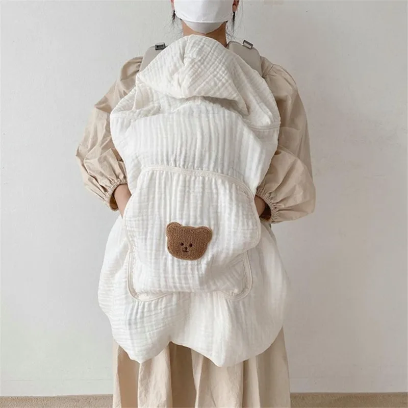 Manta multifuncional para cochecito con protección antimosquitos - imagen 2