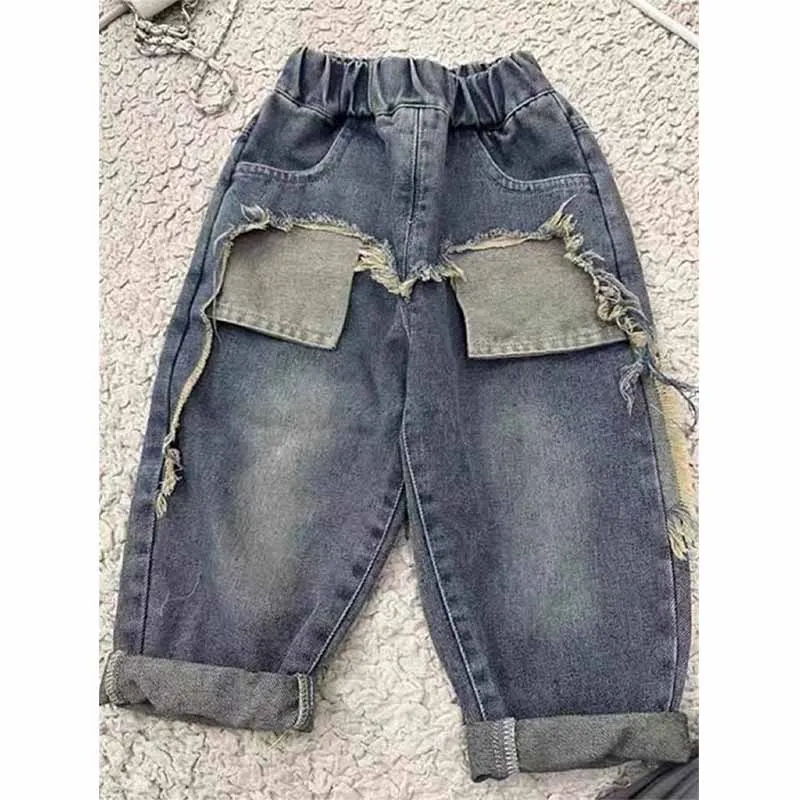 Estilo casual con pantalón vaquero infantil