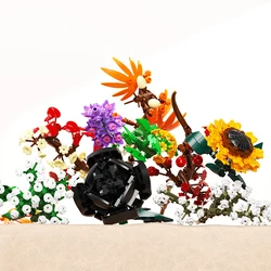 Bloques de construcción Flores Botanical – Juguete educativo 3D para niños
